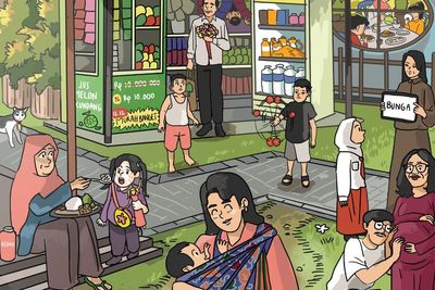 Poster Ucapan Selamat Hari Ibu Presiden Jokowi Viral karena Ada Al Nahyan Bersinglet