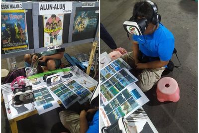 Sambut Era Multiverse! Bioskop di Magetan Gunakan VR sebagai Pengganti Layar Tancap