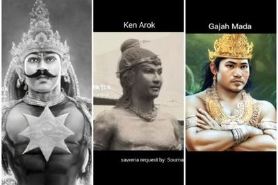 Keren Banget! Akun TikTok Ini Hidupkan Tokoh-tokoh Kerajaan Nusantara Lewat AI