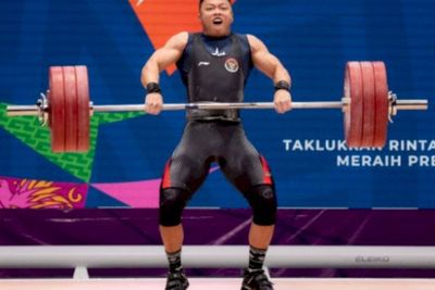 Lifter Indonesia Rahmat Erwin Targetkan Pecahkan Rekor di 2023