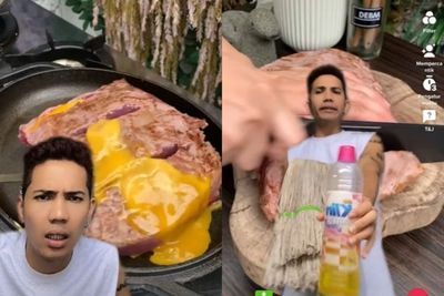 Pria Ini Murka Melihat Resep DEBM Ngeringkan Daging dengan Tisu, Tawarkan Pakai Kain Pel