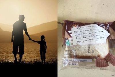 Viral, Ayah Beri Roti Warung untuk Kado Ulang Tahun Anak, Isi Pesannya Bikin Terenyuh