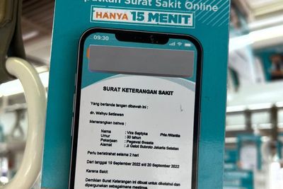 Viral Iklan Surat Sakit Online Cuma 15 Menit di KRL, Kemenkes Buka Suara 