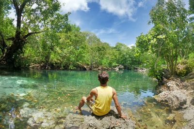 Uisimu: Kolam Penyu yang Bisa Dipakai Berenang, Konon Dijaga Jelmaan Penjaga Kolam