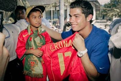 18 Tahun Tsunami Aceh Berlalu, Kisah Martunis Anak Angkat Ronaldo Dikenang Selalu