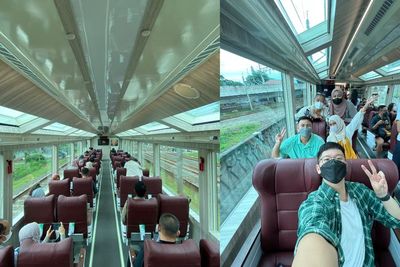 Gen Z dan Milenial Kumpul! Ini Penampakan Naik Kereta Panoramic, Terik tapi Enggak Panas
