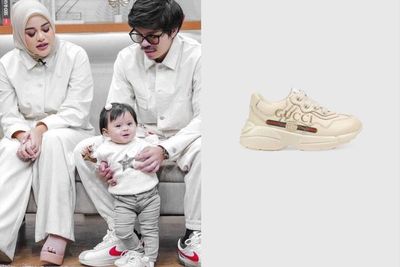 Ameena Anak Aurel Pakai Sepatu Gucci Hampir Rp9 Juta, Netizen: Angkat Aku Jadi Kakakmu