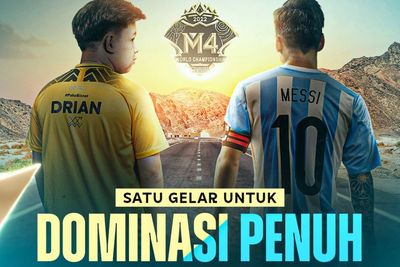 Jika Juara M4 World Championship, Drian ONIC Disamakan dengan Lionel Messi, Setuju Gak?