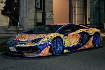 Lamborghini Aventador SVJ Dicoret-coret Seniman, Begini Hasilnya!
