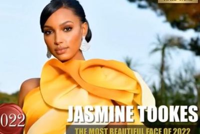 Model Jasmine Tookes Dinobatkan Jadi Wanita Tercantik 2022 Kalahin Lisa BLACKPINK