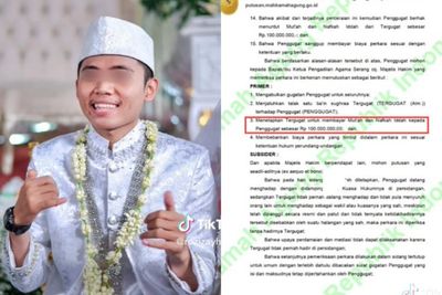 Ketok Palu, Mantan Suami Risma Wajib Membayar Mut ah dan Nafkah Iddah sebesar Rp100 Juta