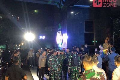 Jelang Pergantian Tahun 2023 di Jakarta, Panglima TNI-Kapolri Kumpul di Polda Metro