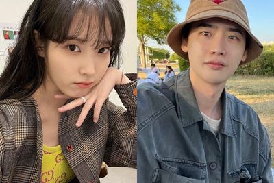 Go Public Pacaran! IU Tulis Pujian Manis buat Lee Jong Suk: Dia Sangat Menggemaskan