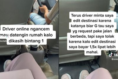 Heboh! Driver Online Ancam Penumpang Wanita, Bakal Datangi Rumah Bila Diberi Bintang Satu