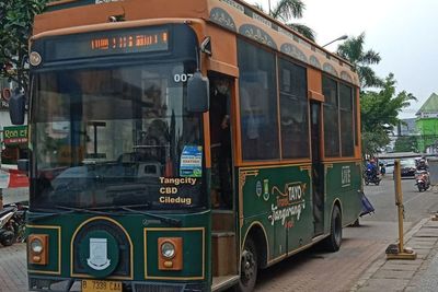 Ada Bus Tayo Mengaspal di Tangerang, Fasilitasnya Mewah Banget Tarifnya Cuma Rp2 Ribu!