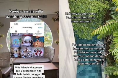 Bayar Hampir Rp10 Juta, Wanita Ini Kecewa Lihat Kondisi Villa yang Gak Sesuai Ekspektasi