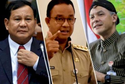 Elektabilitas Ganjar, Prabowo dan Anies Diadu, Siapa yang Unggul?