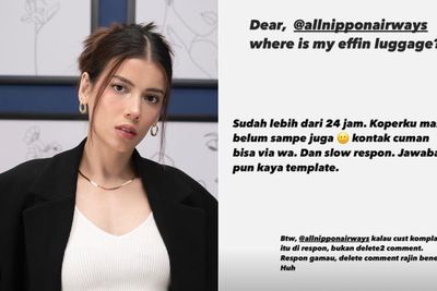 Drama Koper Ditinggal di Jepang, Sabrina Chairunnisa Kesal Pihak Maskapai Slow Respon
