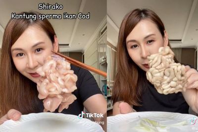 Wih! Wanita Ini Coba Makan Sperma Ikan Kod, Bentuknya Mirip Otak dan Bau Amis Banget