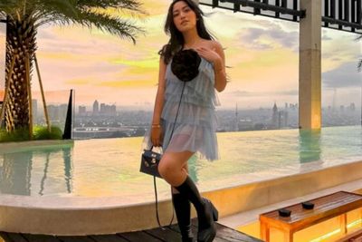 Rachel Vennya Pose Pakai Bikini Hitam, Netizen: Bionya Sholawat Postingan Sholehot