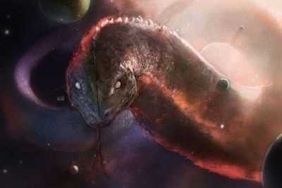 Mitologi Falak, Ular Besar yang Konon Bisa Melahap Alam Semesta & Siksa Manusia di Neraka