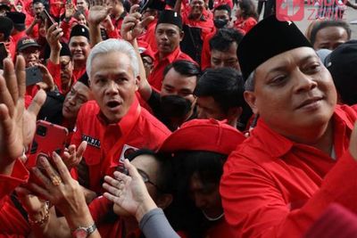 Tiba di JIExpo untuk Hadiri HUT Ke-50 PDIP, Ganjar Pranowo Langsung Diteriaki Presiden