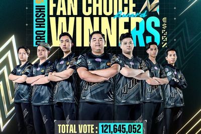 Dapat 121 Juta Vote, RRQ Hoshi Raih Gelar Tim Fan Choice Award di M4 World Championship
