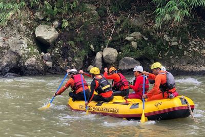 Asyik Bermain di Sungai Serayu, Bocah 11 Tahun Hanyut Tubuhnya Belum Ditemukan