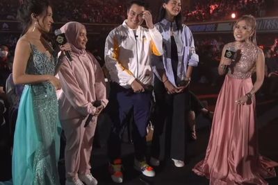 Dukung RRQ Hoshi Juara, Baim Wong hingga Fatin Shidqia Nonton M4 World Championship