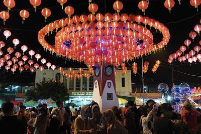 Kota Solo Bermandikan Cahaya Gemerlap, Ribuan Lampion Ramaikan Perayaan Imlek 2023