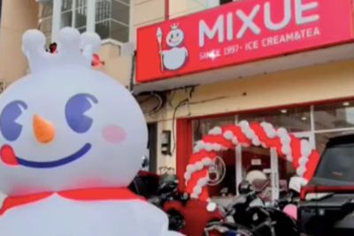 Wow! Baru 2 Tahun di Indonesia, Mixue Sudah Buka 1.000 Toko