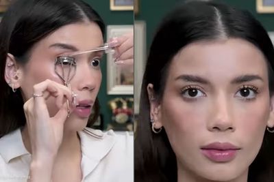 Sabrina Chairunnisa Coba Makeup Hacks Lip Gloss Jadi Maskara Primer, Begini Hasilnya!