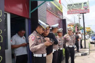 Polda Jateng Uji Tilang Pengendara Nakal dengan ETLE Drone