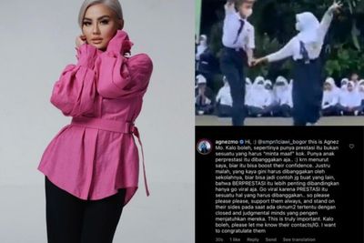 Agnez Mo Bela Murid SMPN 1 Ciawi yang Jago Dance, Minta Sekolah Gak Perlu Klarifikasi