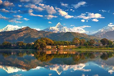 Keindahan Alam Pokhara Nepal, Tempat Pesawat Yeti Airlines Terjatuh