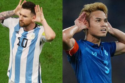 Sama-sama Tengil, Lionel Messi dan Theerathon Bunmathan Kompak Bikin Pelatih Lawan Ngamuk