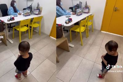 Gemes! Bocah Ini Diam seolah Berdoa saat akan Disuntik Dokter, Aksinya Curi Perhatian