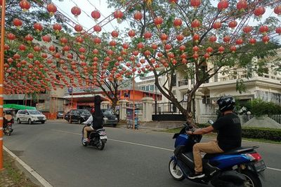 Warga Pontianak Pasang Ribuan Lampion, Siap Semarakkan Imlek dan Cap Go Meh 2023