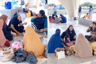 Heboh Warga Piknik di Masjid Al Jabbar, Terniat Bawa Rice Cooker dan Rantang Makanan