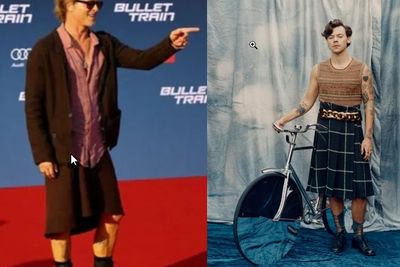 Dobrak Standar Maskulinitas, Laki-laki Pakai Rok Jadi Tren Fashion 2023