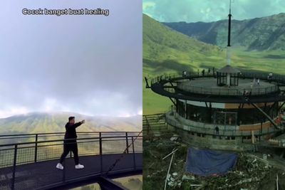 Baru Dibuka Awal Tahun 2023, Penampakan Sampah di Bromo Hillside Ramai Dibicarakan Netizen