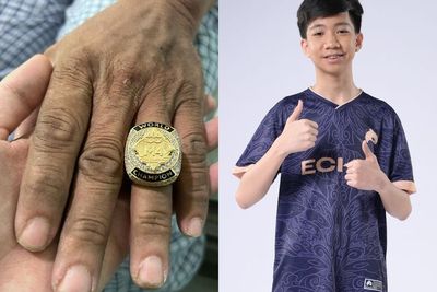 ECHO Sanford Kenakan Cincin Juara M4 ke Jari Sang Ayah yang Kena Stroke: My MVP!