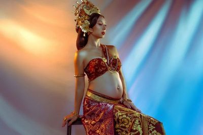 Gorgeous! Jennifer Bachdim Maternity Shoot Anak Keempat, Jadi Wanita Bali