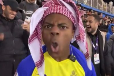 Cristiano Ronaldo Nyekor ke Gawang PSG, Gamer IShowSpeed Loncat Kegirangan: Siuu!