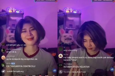 Lagi Live di TikTok, Streamer Listy Chan Coba Bunuh Diri: Tangan Berlumuran Darah!