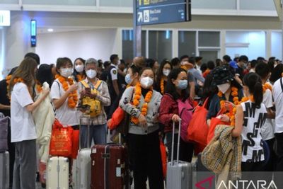 Bali Sambut Ratusan Turis dari China untuk Pertama Kalinya Setelah Pandemi COVID-19