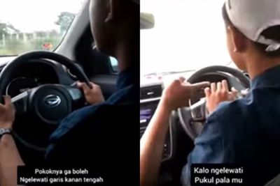 Anak Ini Dimarahi Sang Ayah Saat Belajar Nyetir Mobil, Netizen: Can Relate!