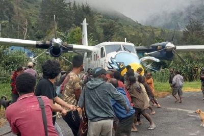 Pesawat SAM Air Tergelincir di Beoga Papua, Semua Penumpang Selamat