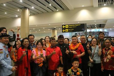 Bali Terima Penerbangan Perdana Wisatawan China usai Pandemi Covid-19