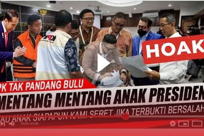 KPK Pastikan Video Penangkapan Wali Kota Solo Gibran Rakabuming Hoaks
